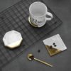 Deluxe Gold and Marble Coaster - Image 4