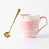 Atlantis Cream Marble Mug -  Crystal Rose - Image 2